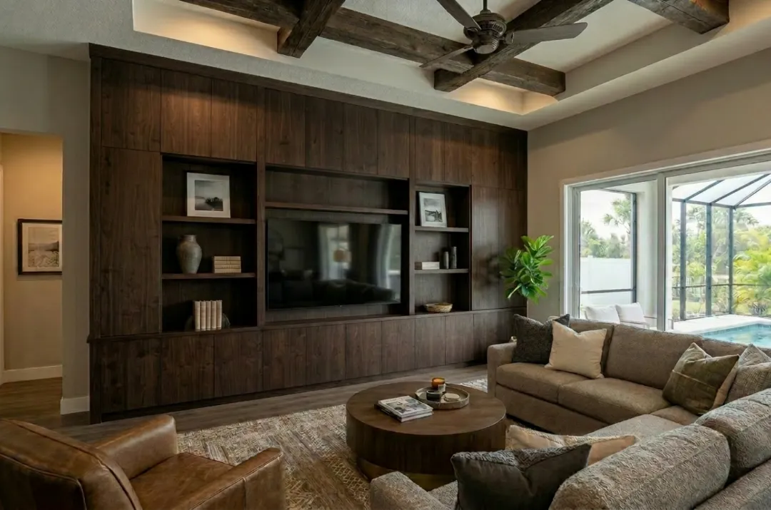 modern office space with large windows